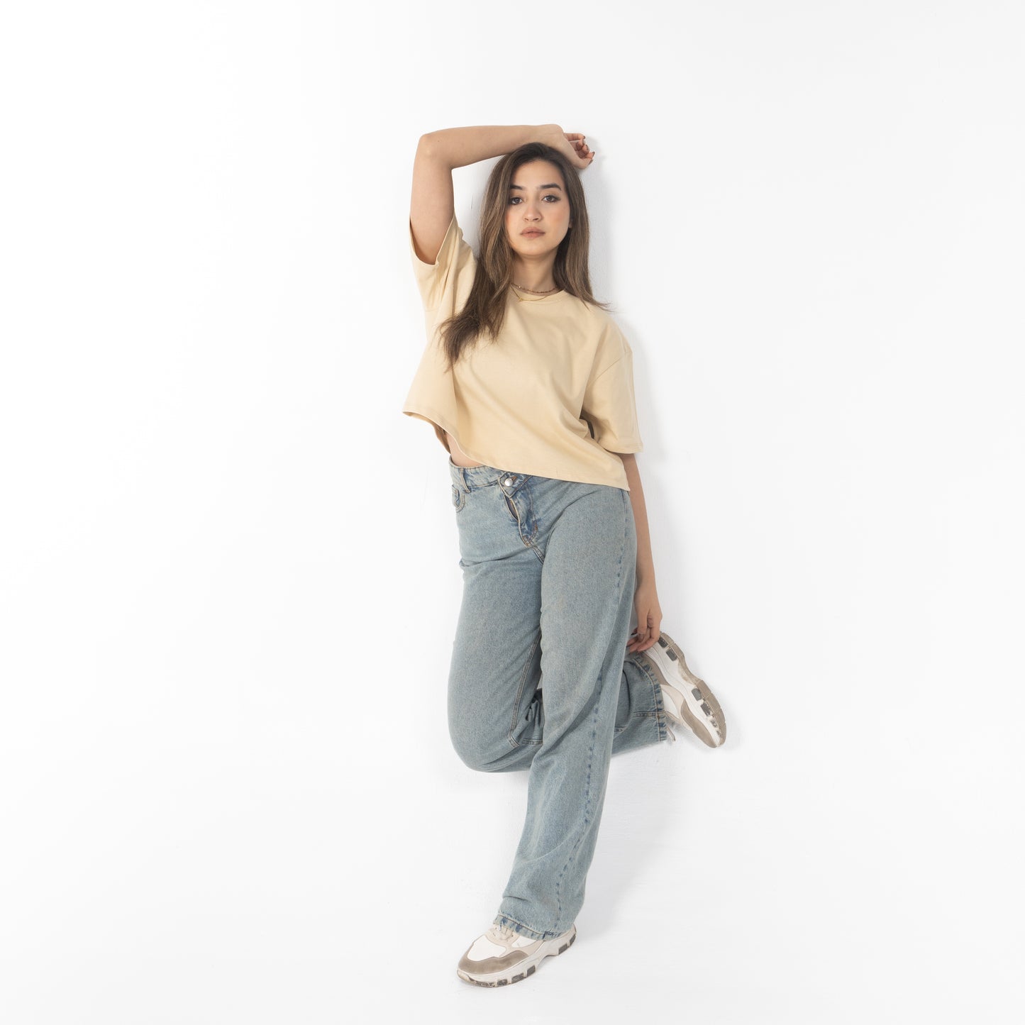 Cropped Oversized T-Shirt