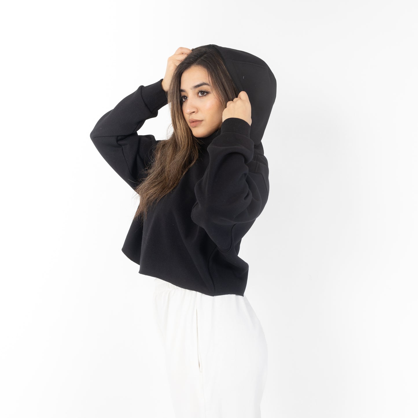 Cropped Oversize Hoodie